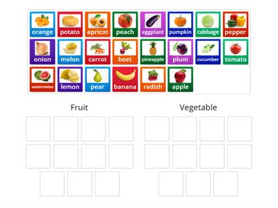 Fruit and Vegetables Level 1