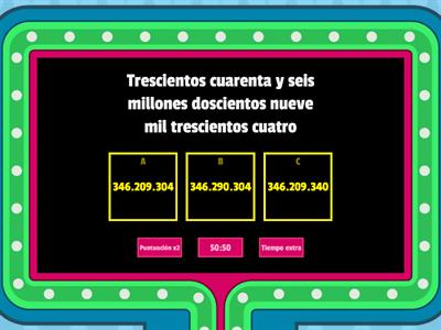 Juego de Matemáticas