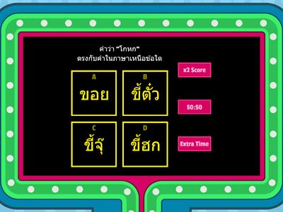 ภาษาถิ่นไทย 4 ภาค