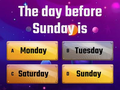 Days of the week 