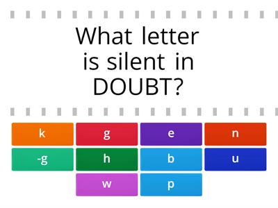 Silent Letters