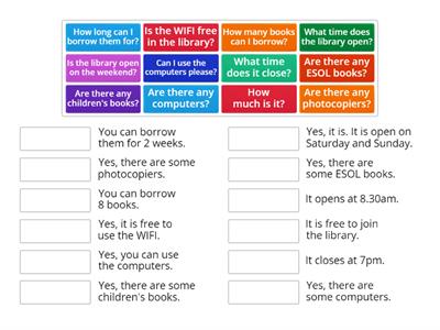 Joining the College Library - questions