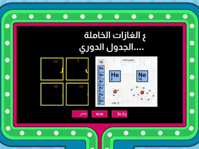 مسابقة في الجدول الدوري الحديث