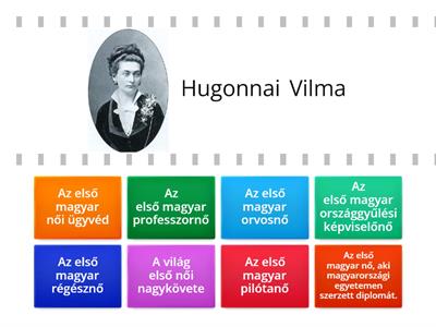 Magyar nők a történelemben