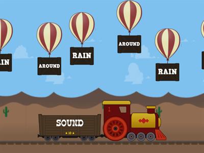 Chapter Rain Rhyming words Class 2 