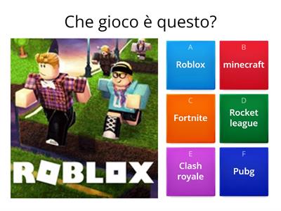 Roblox quiz