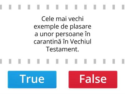 Carantină- adevarat sau fals