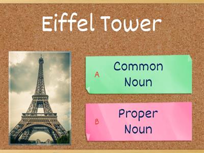 Common Nouns and Proper Nouns