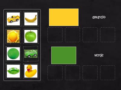 Categorização Cores - verde amarelo