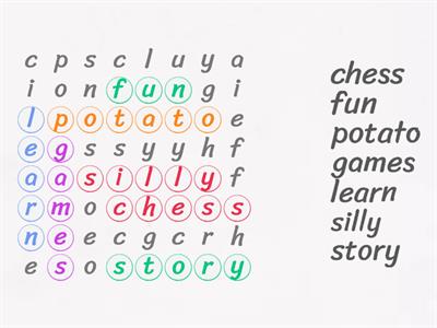 Chess Word Search!