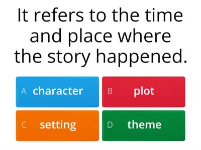 Elements of the Story (Grade 2)