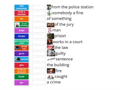 SP 6 unit 6 Crime phrases