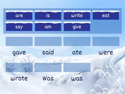 Irregular verbs