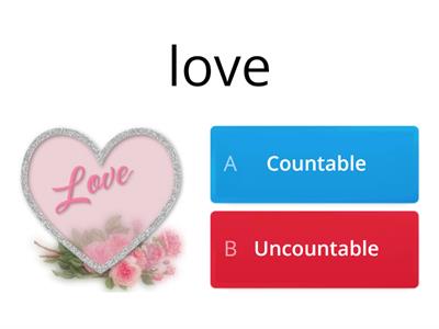 Countable /  Uncountable quiz