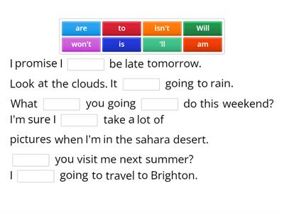 SP6 Unit 6 grammar