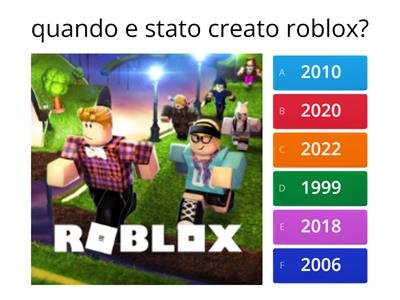 quanto conosci roblox?