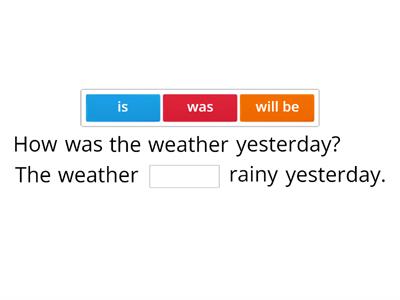 Weather/dates/grammar  Abridge Academy A1:7:3 