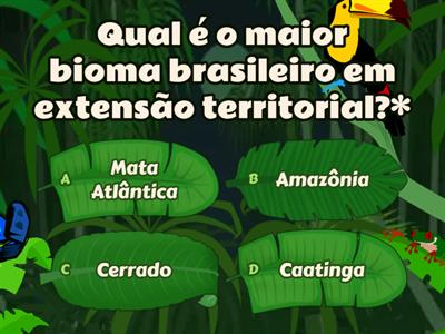 Quiz Biomas Brasileiros