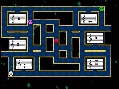 Hangközök játékos quiz kicsik labirintus