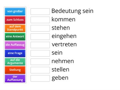 Redemittel: eine Diskussion führen 