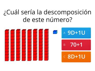 Descomposición de números 