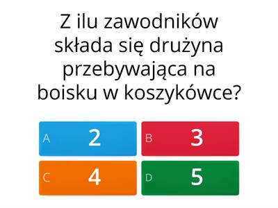 Quiz wiedzy o sporcie dla klasy 6-8