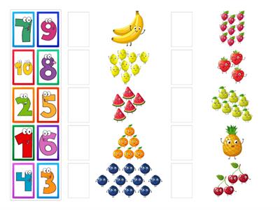 Quantas frutas são?