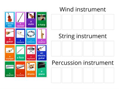 Project 1. Musical instruments