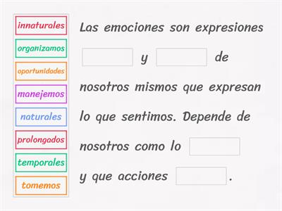 Las emociones