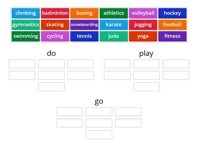 Unit 6.1.2 - Sports: do, play, go