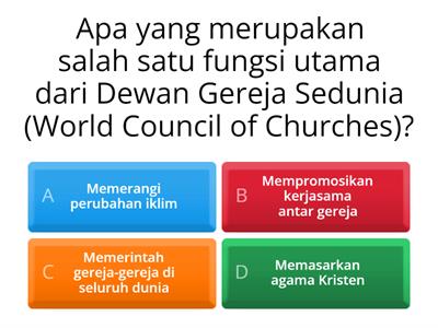 Quiz Anak Sub Jenjang Remaja 3 SMTPI Jemaat Jemaat GPM Sola Scriptura Banda