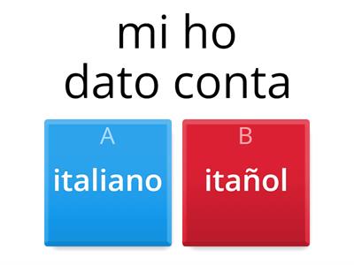 italiano o itañol?