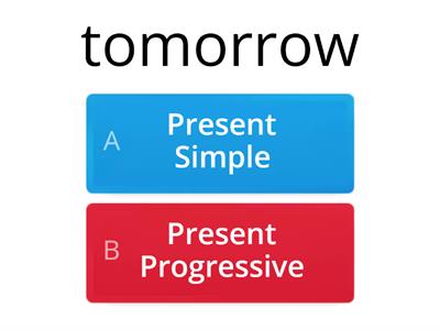 Present Simple or Present Progressive 