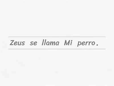 Actividad sobre la sintaxis