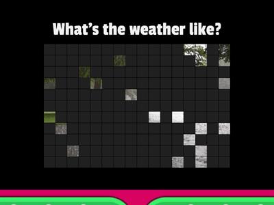 The weather (Image Quiz)
