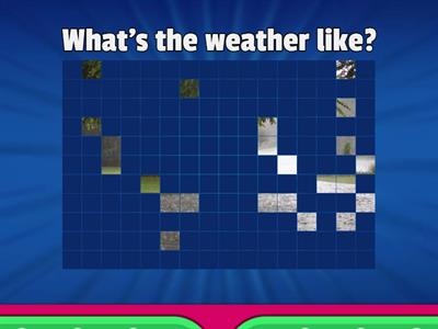 The weather (Image Quiz)