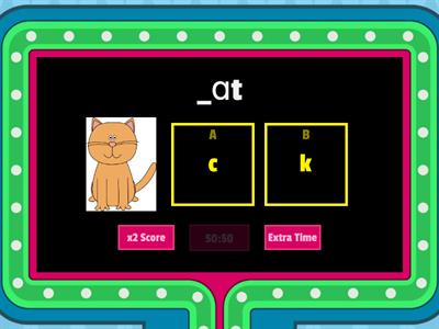 C or K ? - Spelling /k/ Game