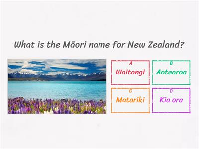 Te reo Māori