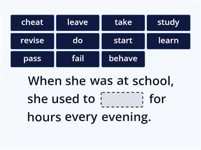 Education (verbs)