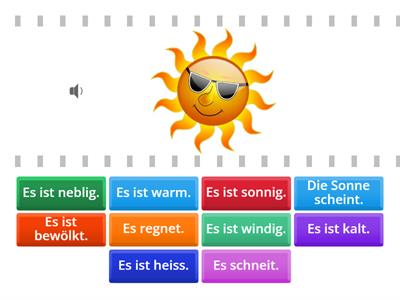 Deutsch lernen: Wetter