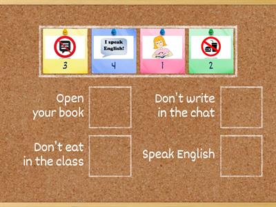 English Class Rules