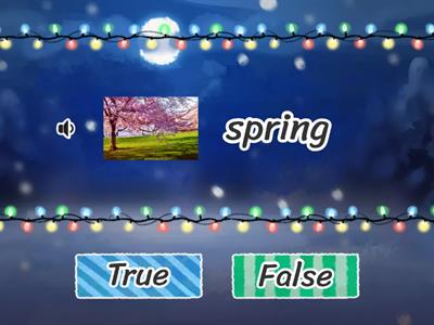 Seasons True or False