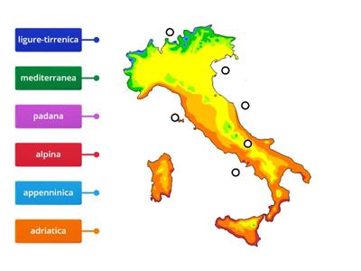 Le regioni climatiche in Italia