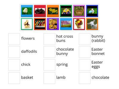 ESOL Easter Vocabulary