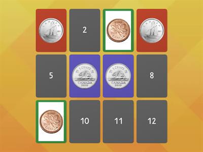 Canadian Coins Matching2