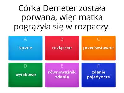 Zdania złożone współrzędnie