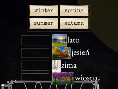 4 pory roku- seasons