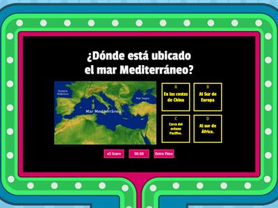 ¿Cómo es el mar Mediterráneo? Equipo 2