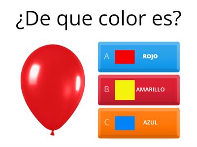 COLORES Nivel inicial