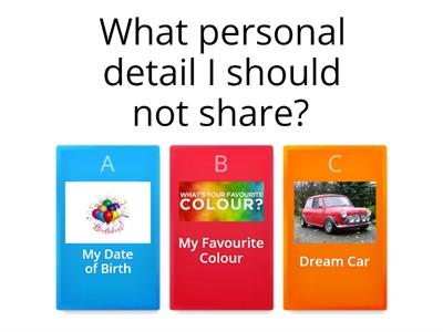 What personal details I should not share? 
